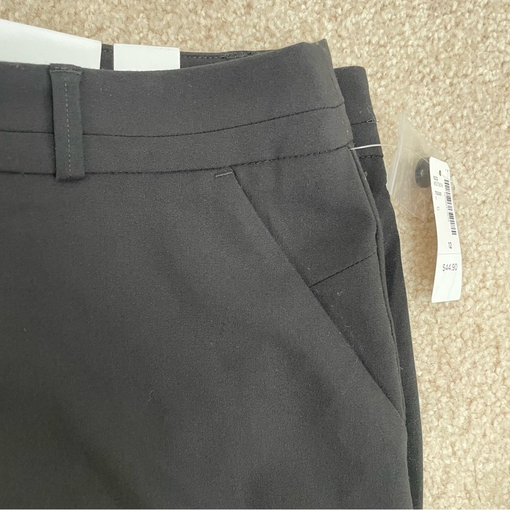 Reitman’s The Modern Stretch Bootleg Black Pants in size 12 Petite - Picture 4 of 12